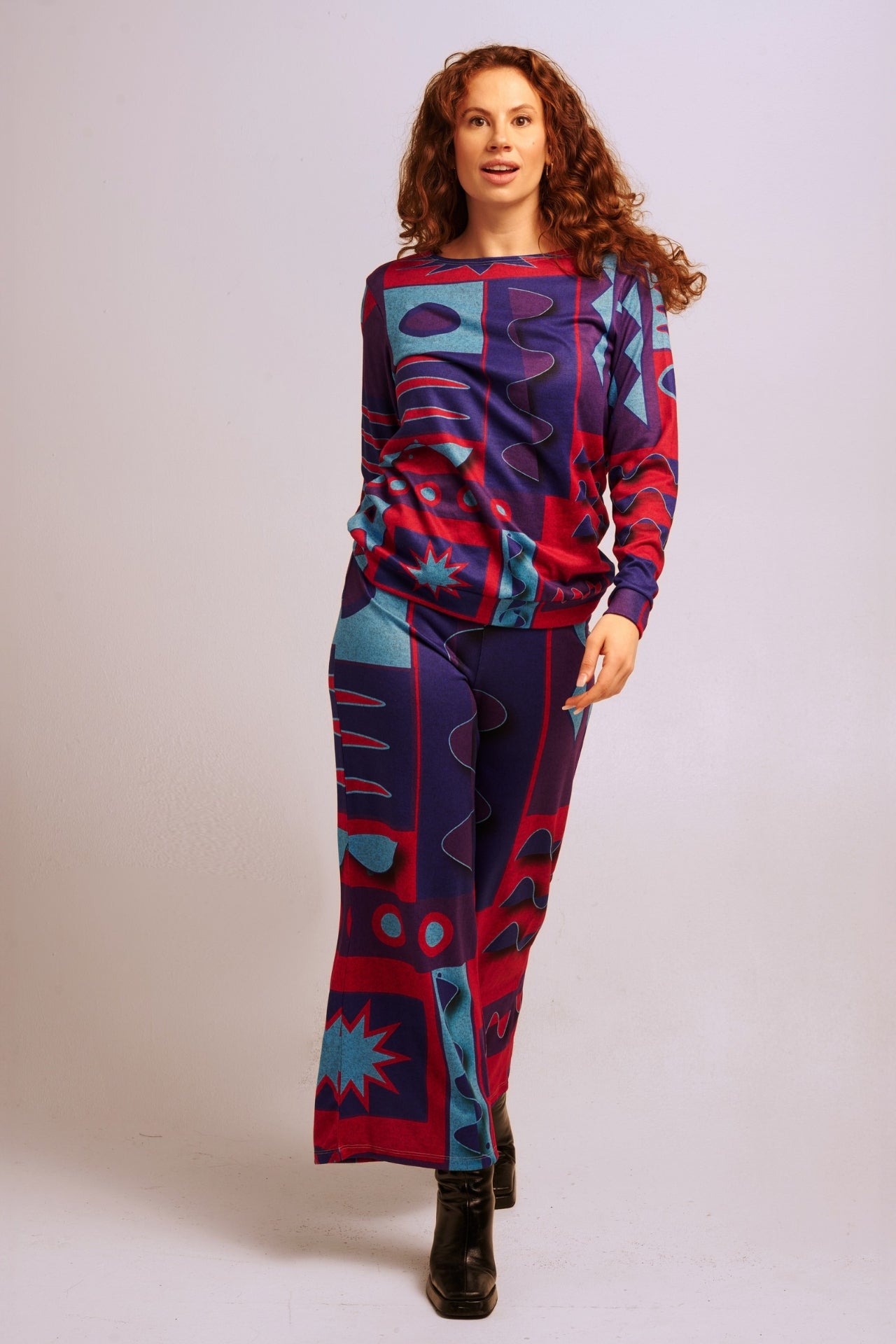 Do You 1 Knit Sweater - Print