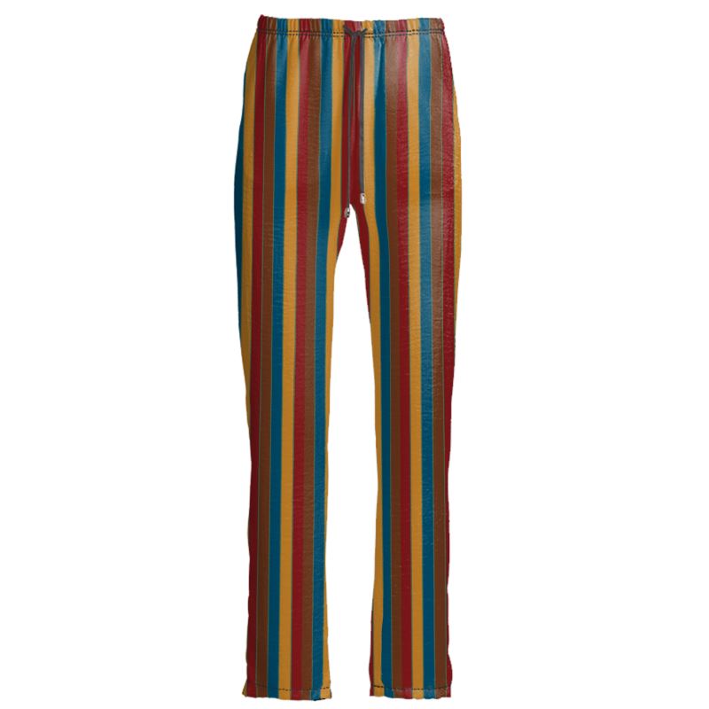 The Sharon Keyser Collection - Let's Gooo! Velvet Satin Pants