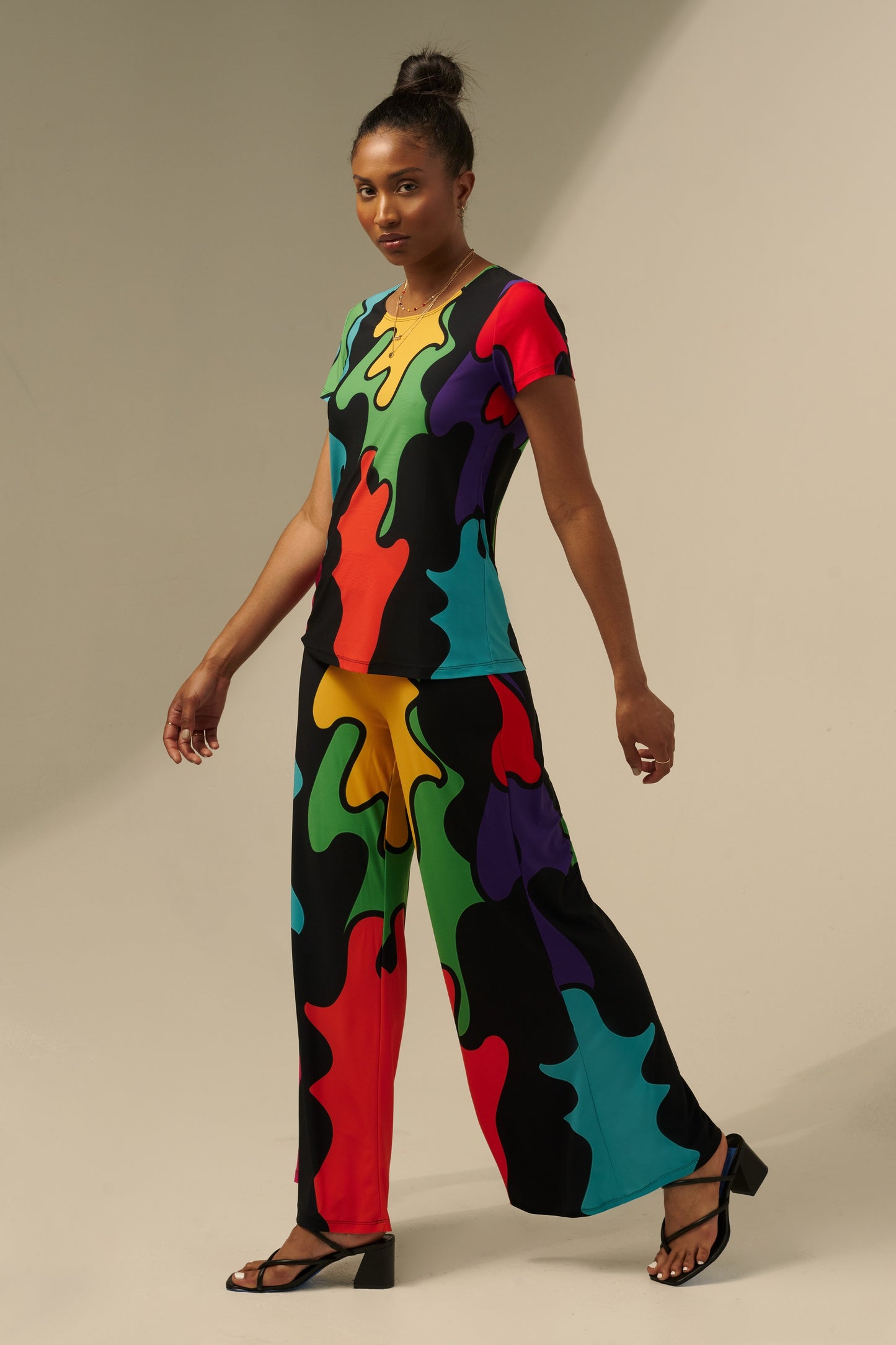 skcreations llc, the sharon keyser collection, new dawn, new york fashion week, womenswear, top, palazzo pants, original design, fashion