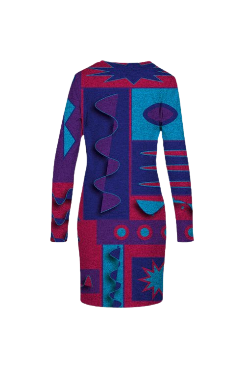 Do You 1 Knit Dress - Print