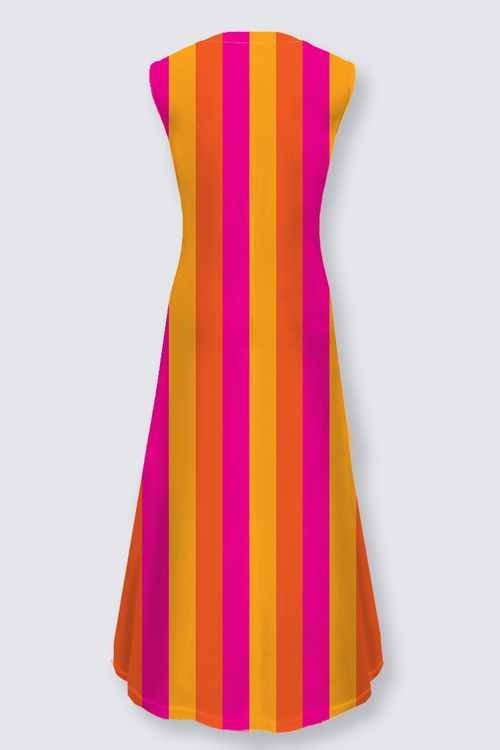 Chica Flared Maxi Dress