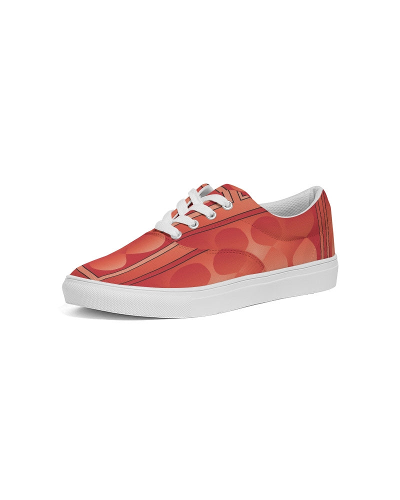 NYFW 2023 Infinity 17 © Women's Lace Up Canvas Shoe