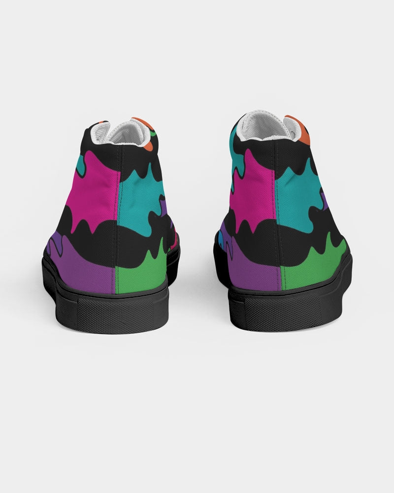 New Dawn 4 © Women's High-Top Canvas Shoe