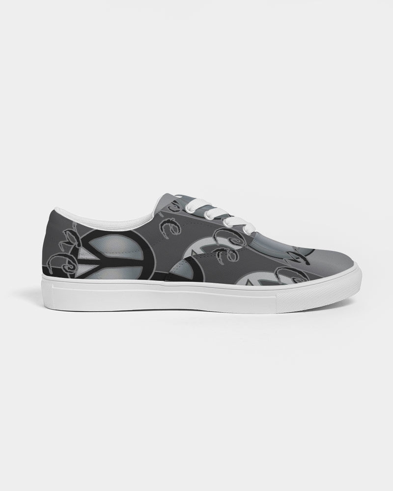 Peace 2 © Women's Lace Up Canvas Shoe