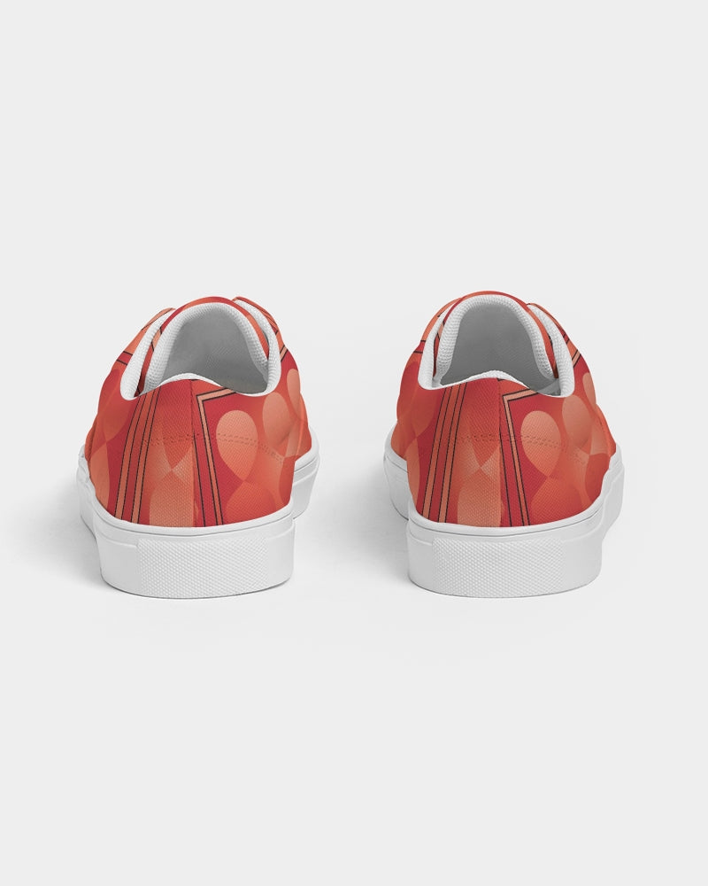 NYFW 2023 Infinity 17 © Women's Lace Up Canvas Shoe