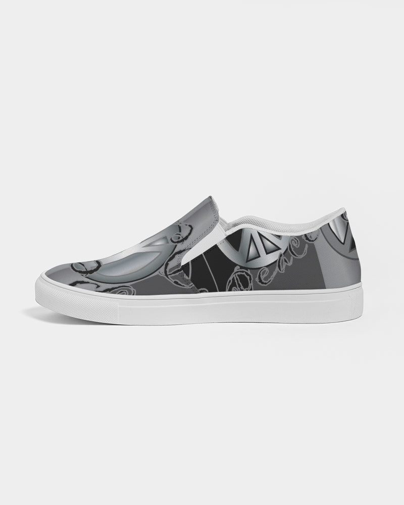 Peace 2 © Men's Slip-On Canvas Shoe