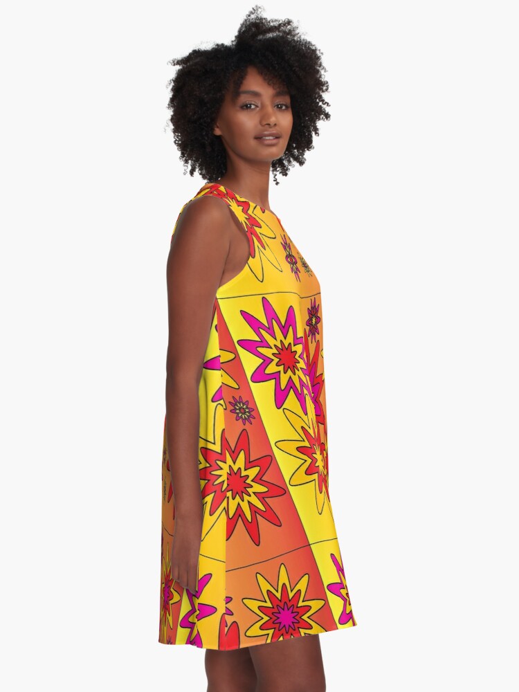 Blooming Happy - Bright © Tunic Dress
