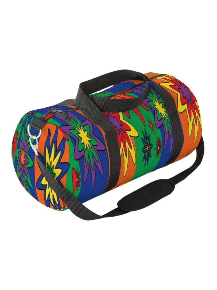 Blooming Happy - Vibrant © Duffel Bag 2.0