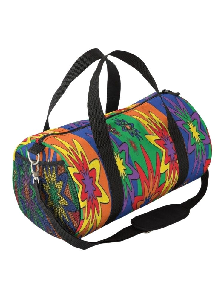 Blooming Happy - Vibrant © Duffel Bag 2.0