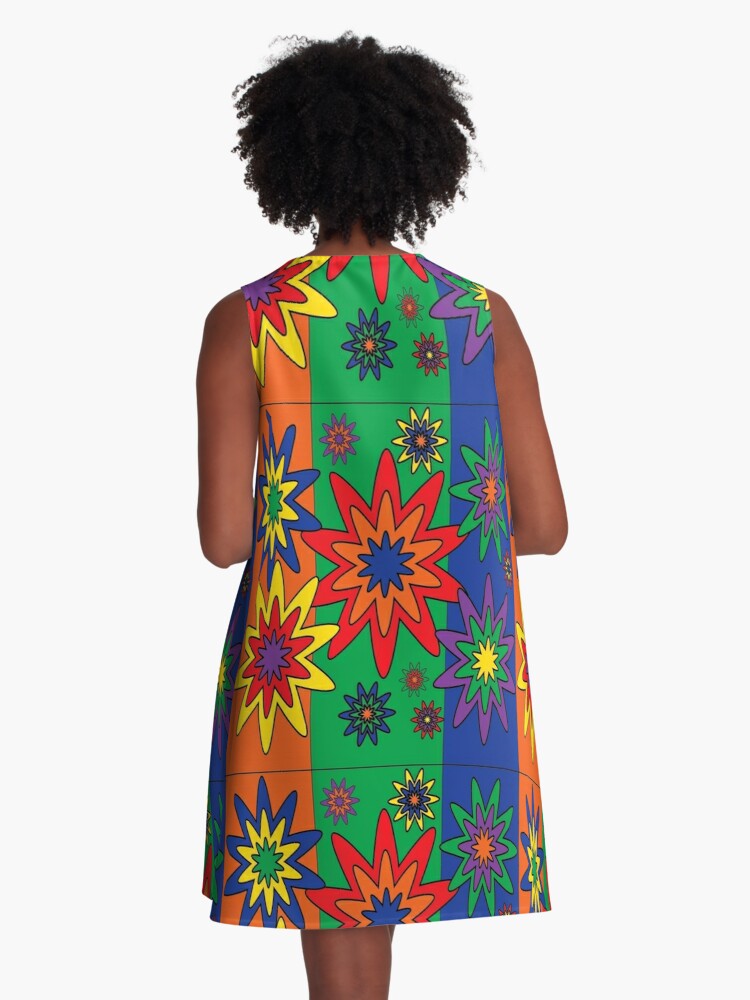 Blooming Happy - Vibrant © Tunic Dress