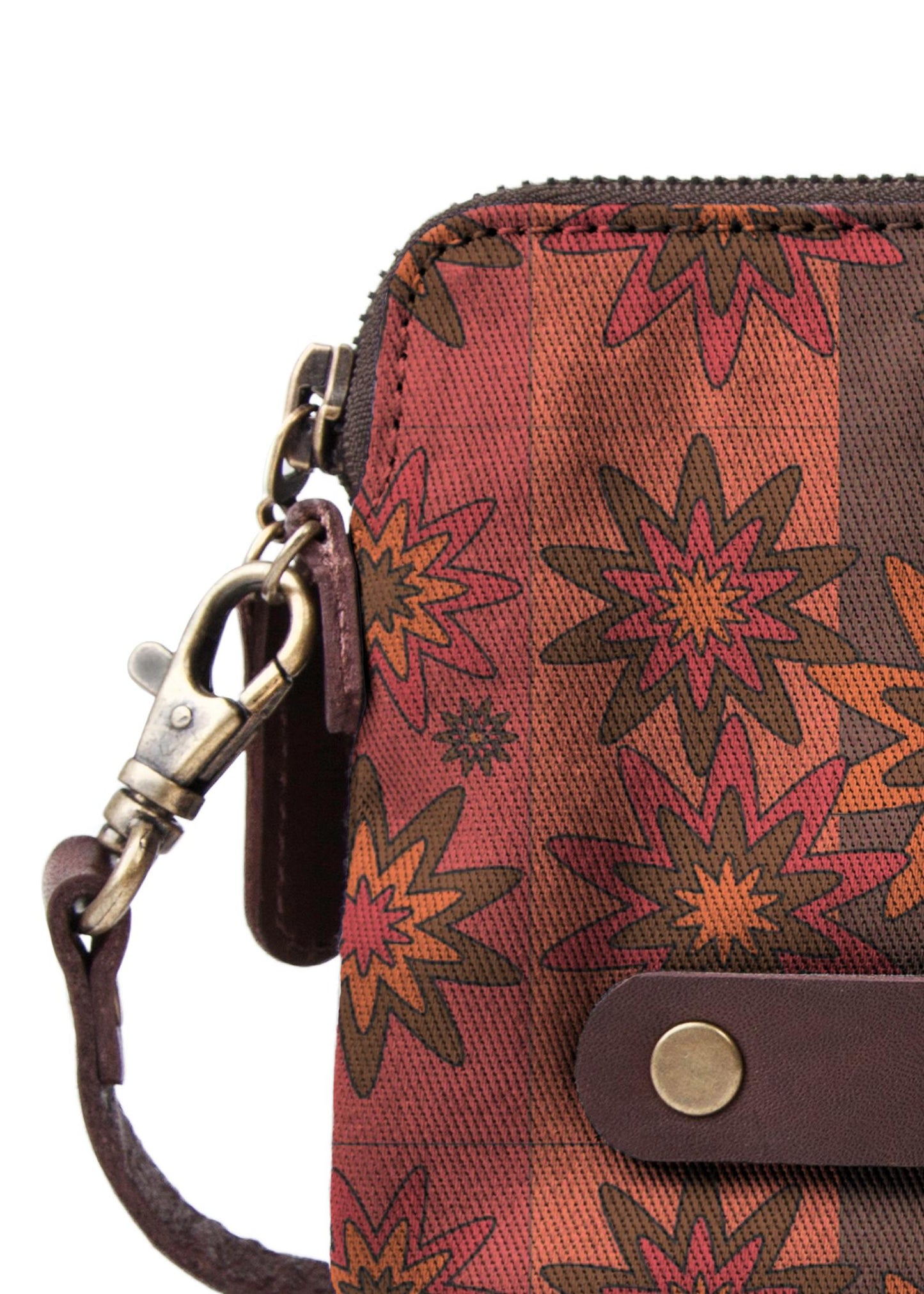 Blooming Happy - Warm © Clutch Bag