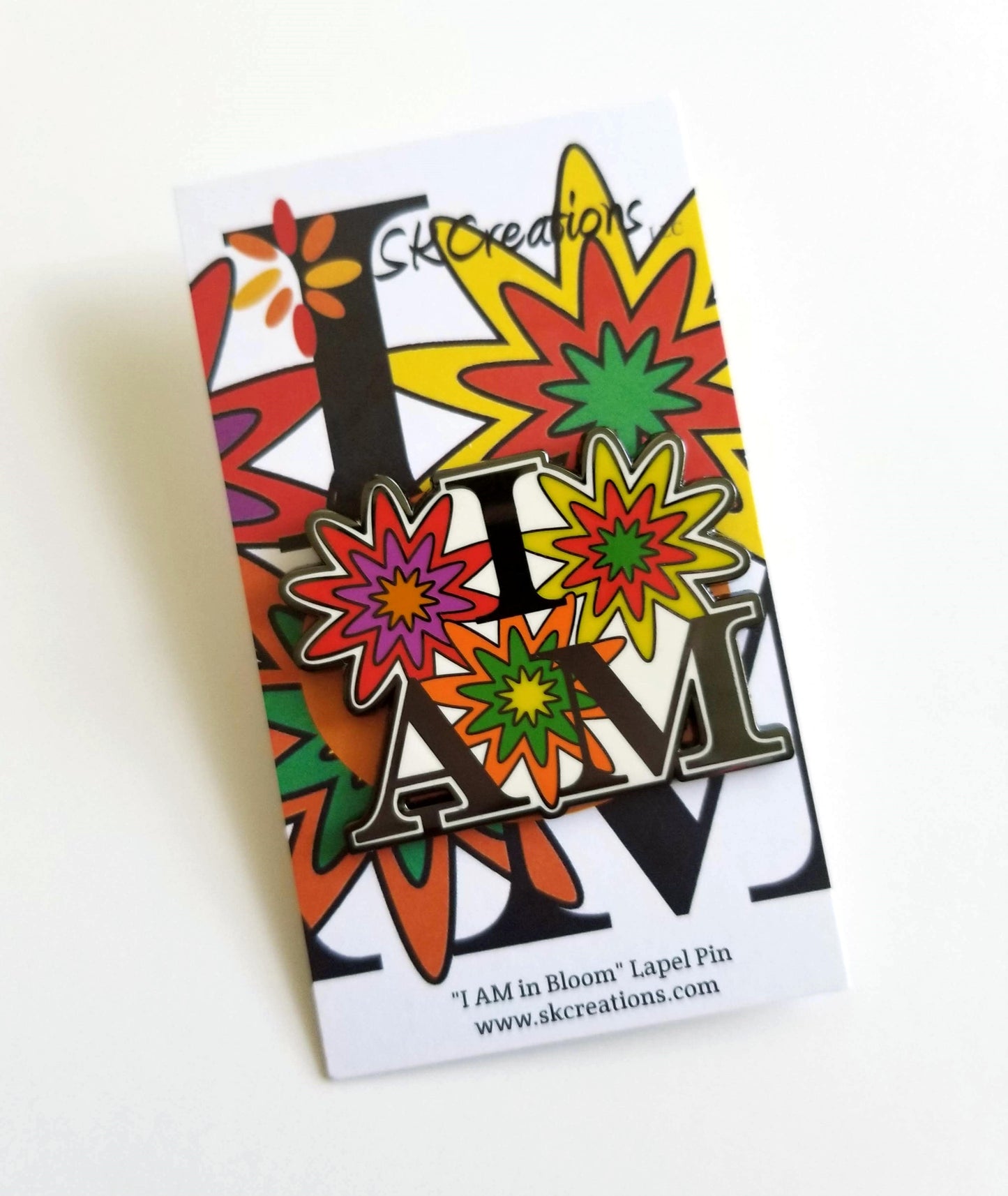 "I AM" in Bloom © Lapel Pin