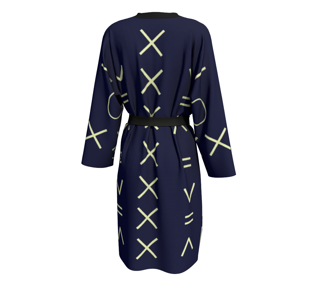 Indigo Pattern 1 © Kimono