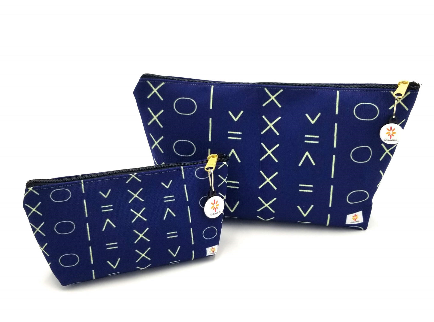 Indigo Pattern 1 © T-Bottom Accessory Pouches