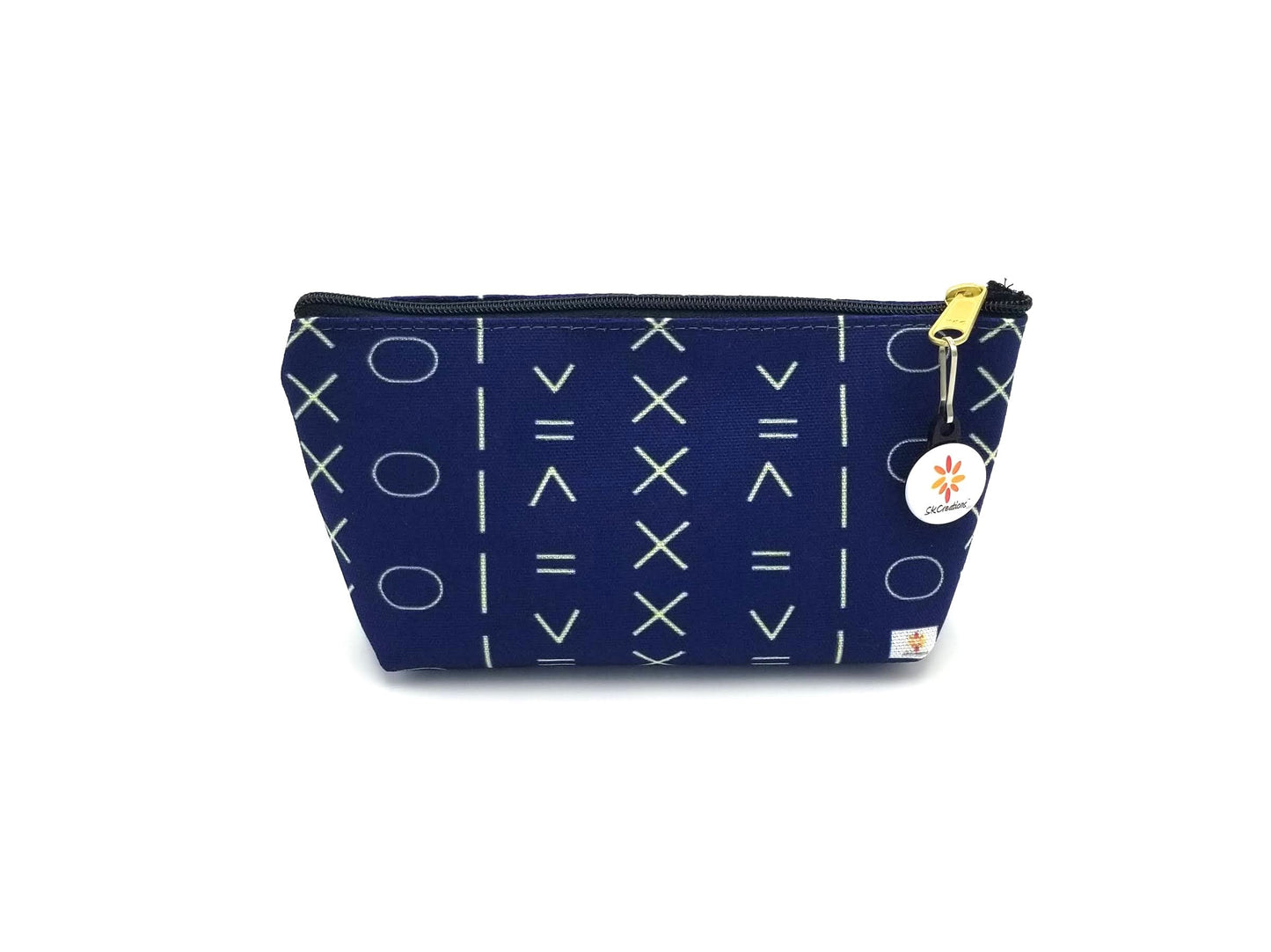 Indigo Pattern 1 © T-Bottom Accessory Pouches