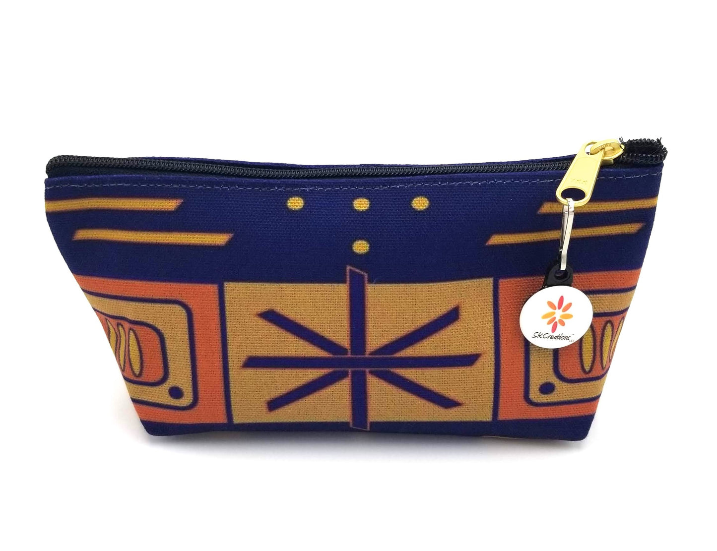 Indigo Pattern 2 © T-Bottom Accessory Pouches