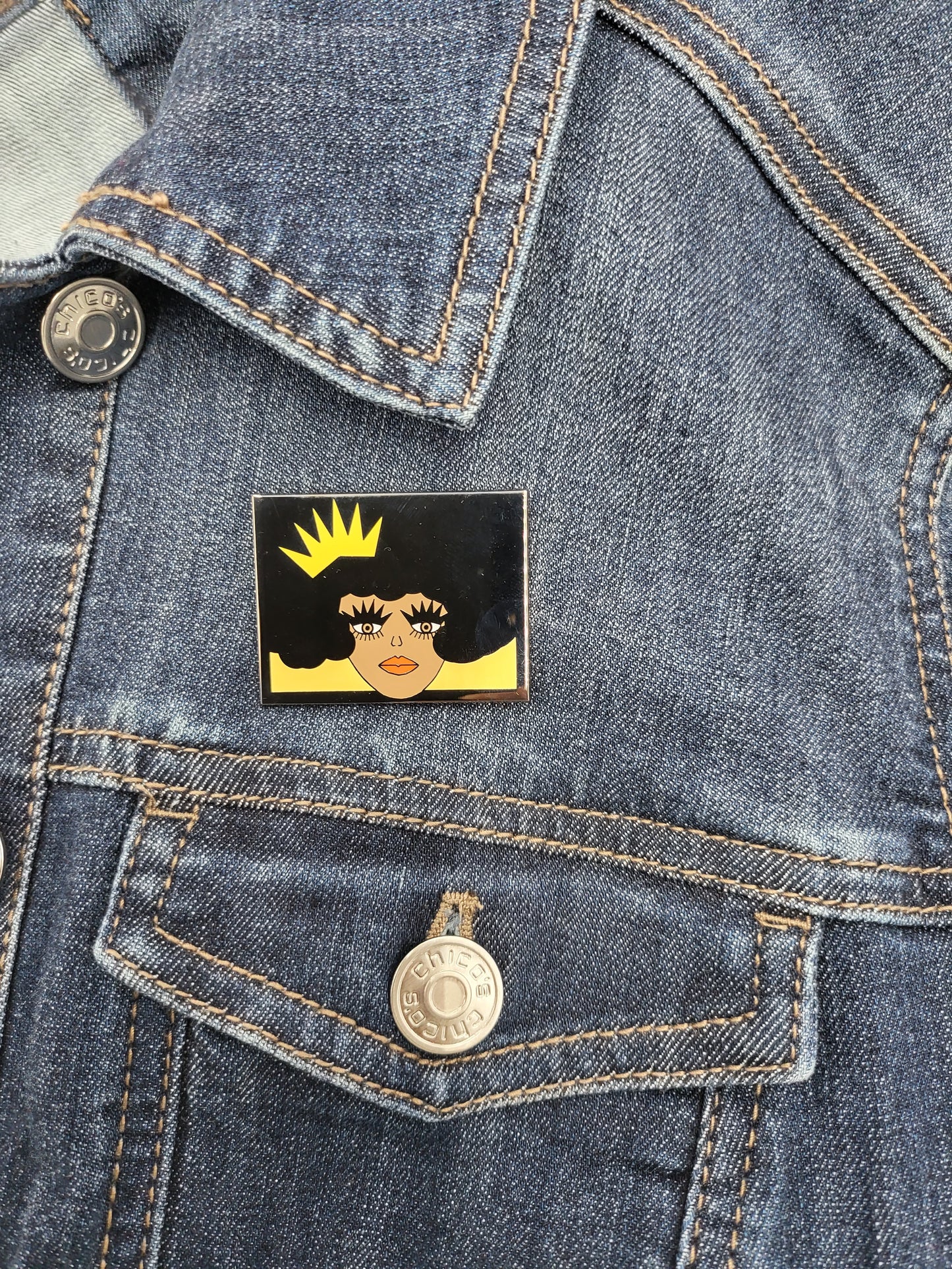 Let Me Adjust My Crown © Lapel Pin