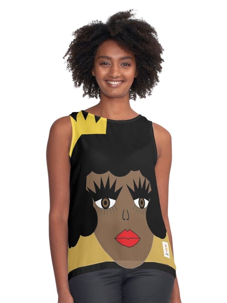 Let Me Adjust My Crown © Sleeveless Top