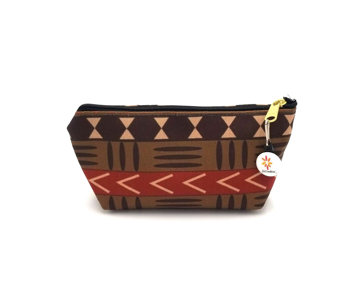 Mud Cloth Pattern 1 © T-Bottom Accessory Pouches