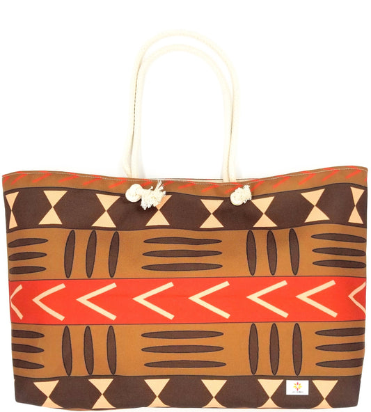 Mud Cloth Pattern 1 © Weekender Tote Bag