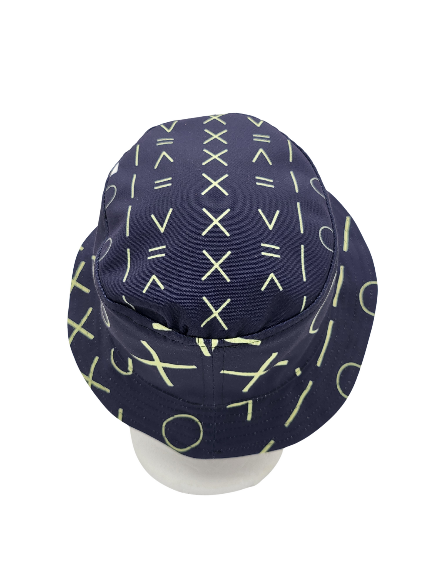Mud Cloth Pattern 1/Indigo Pattern 1 Unisex Reversible Bucket Hat