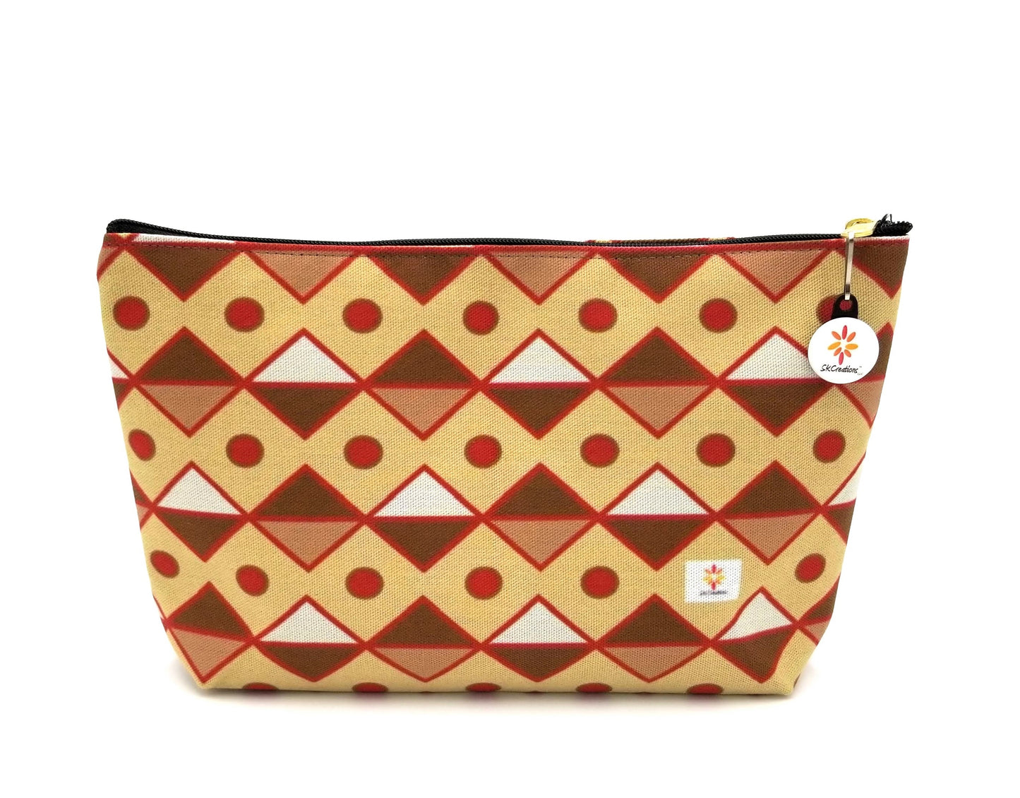 Mud Cloth Pattern 2 © T-Bottom Accessory Pouches