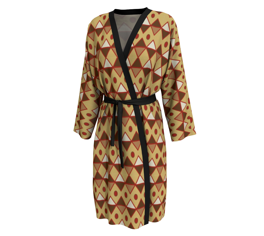 Mud Cloth Pattern 2 © Kimono