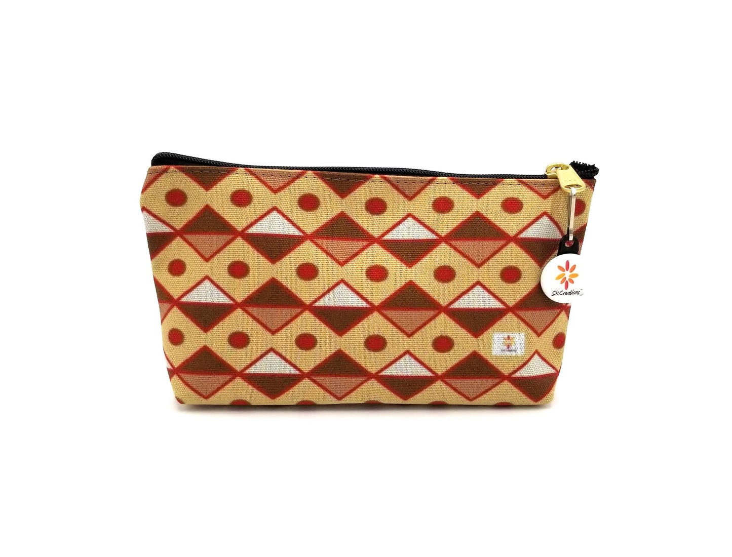 Mud Cloth Pattern 2 © T-Bottom Accessory Pouches