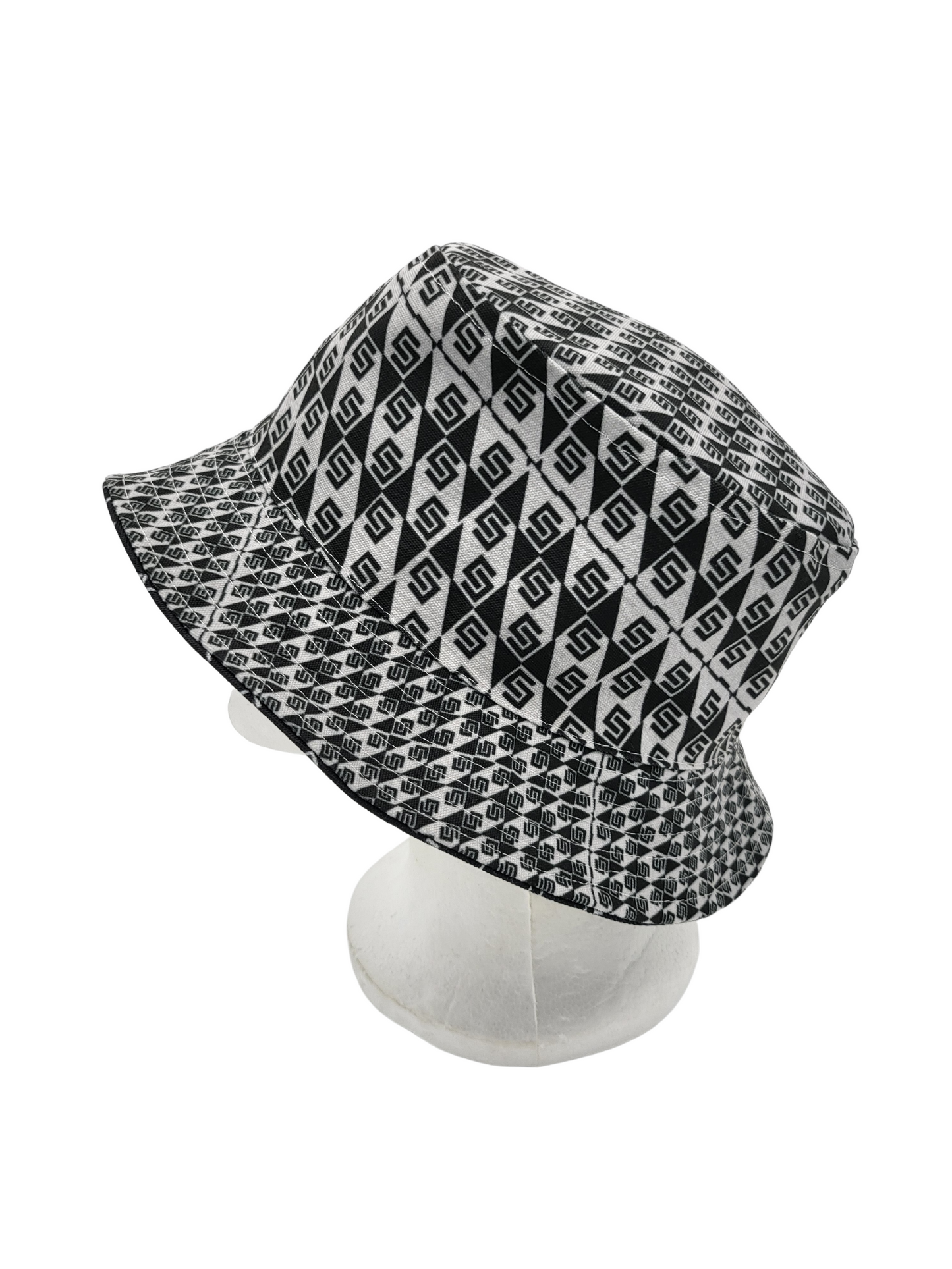 Mud Cloth Pattern 3/Mud Cloth Pattern 5 Unisex Reversible Bucket Hat