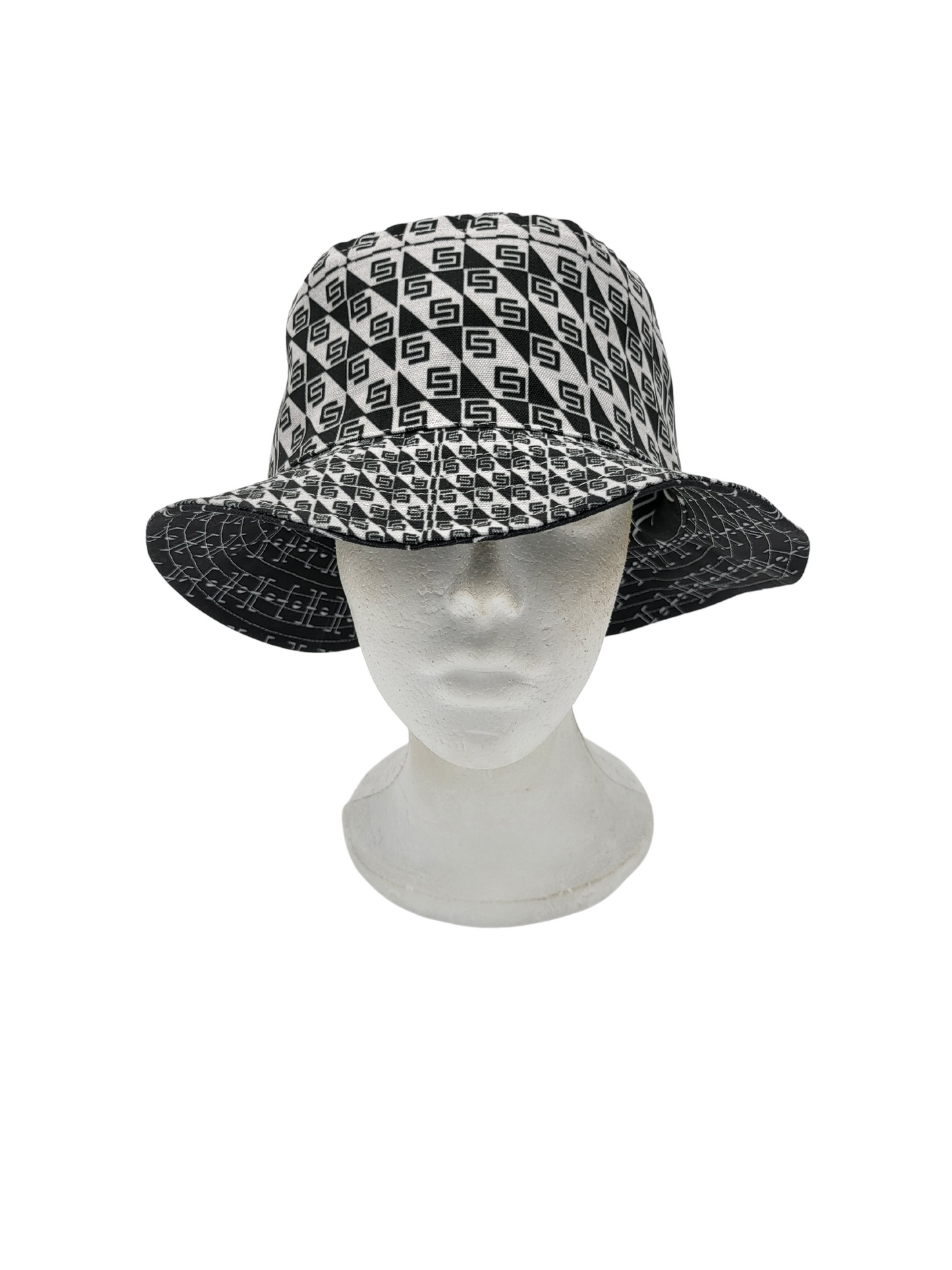 Mud Cloth Pattern 3/Mud Cloth Pattern 5 Unisex Reversible Bucket Hat