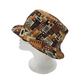Mud Cloth Pattern 4/Brotherhood Unisex Reversible Bucket Hat