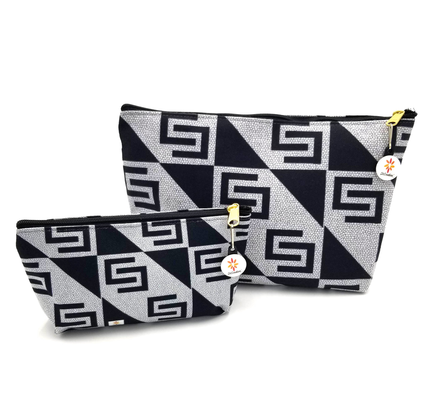 Mud Cloth Pattern 5 © T-Bottom Accessory Pouches