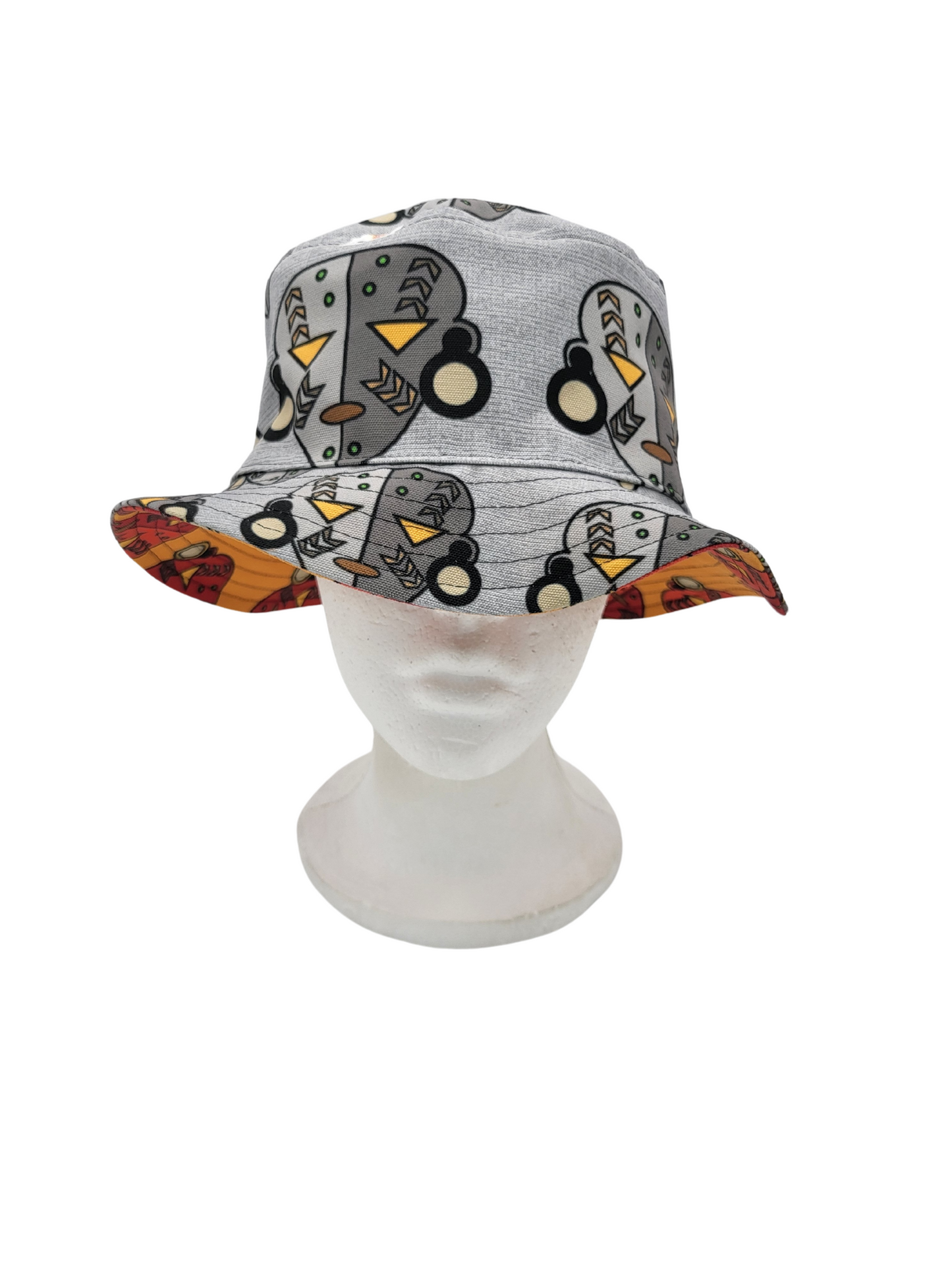 Tribal 1/Tribal 2 Unisex Reversible Bucket Hat