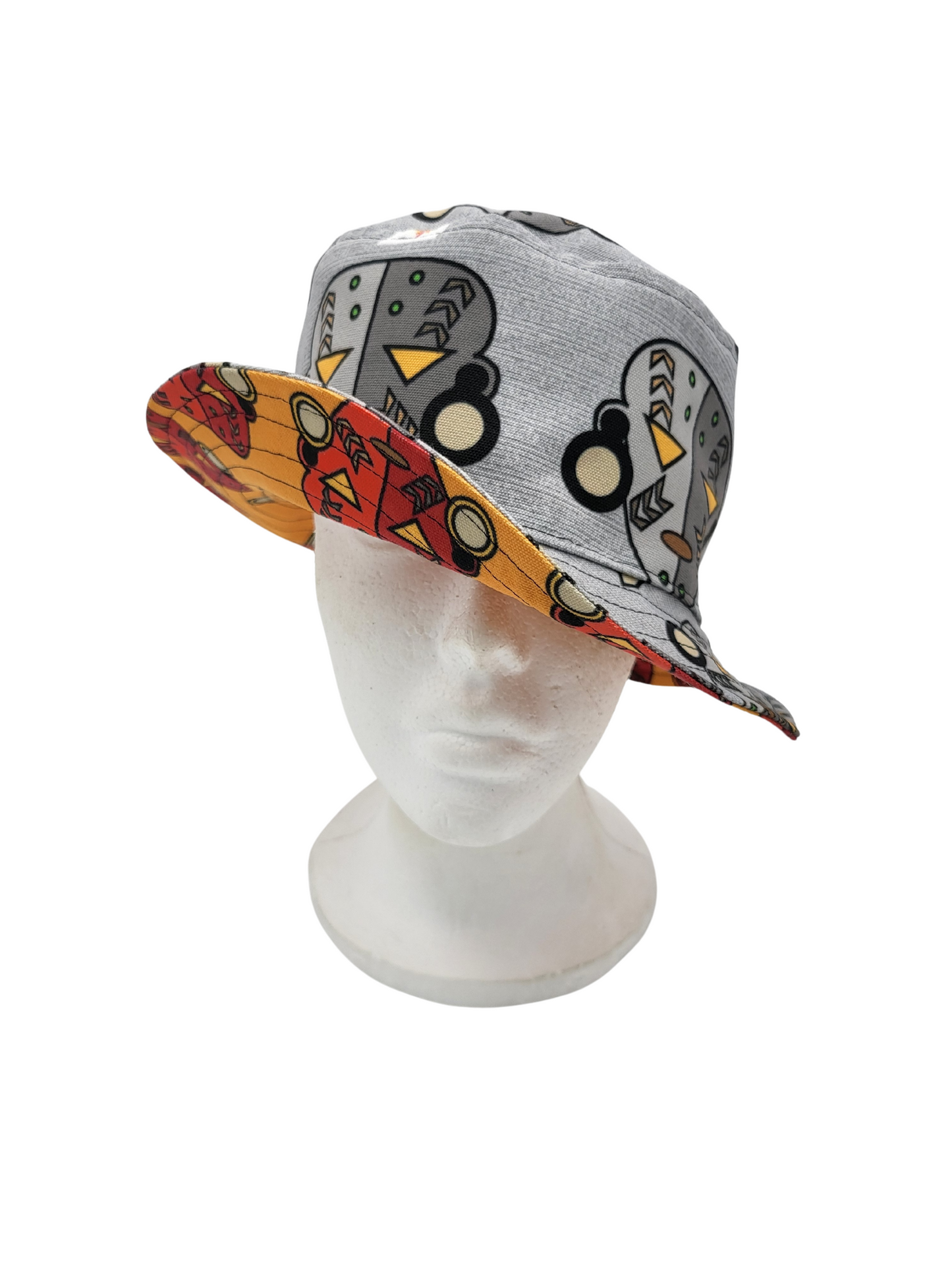 Tribal 1/Tribal 2 Unisex Reversible Bucket Hat