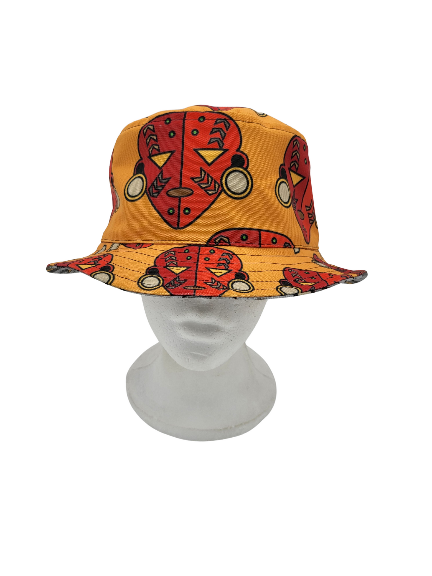 Tribal 1/Tribal 2 Unisex Reversible Bucket Hat