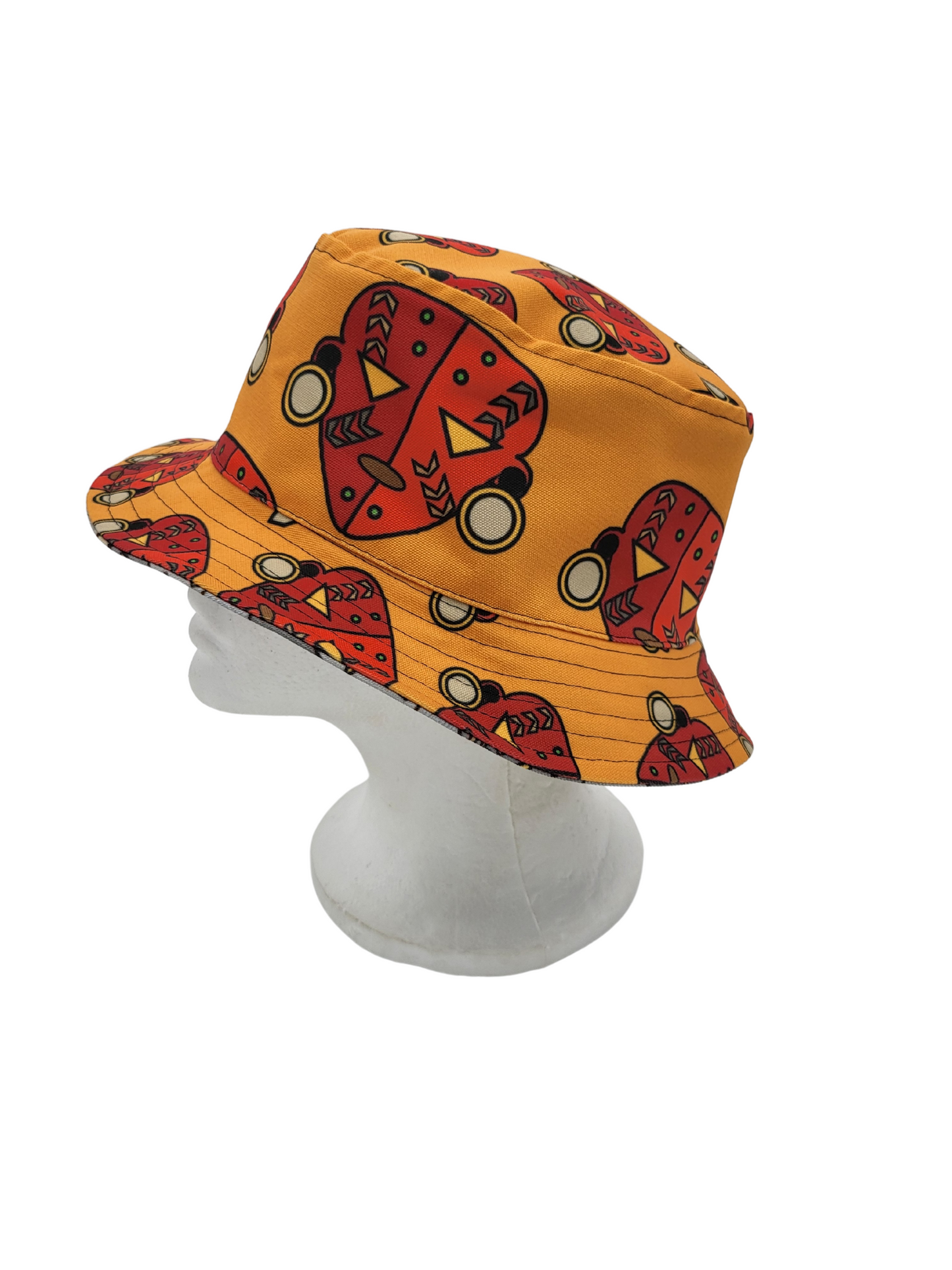 Tribal 1/Tribal 2 Unisex Reversible Bucket Hat