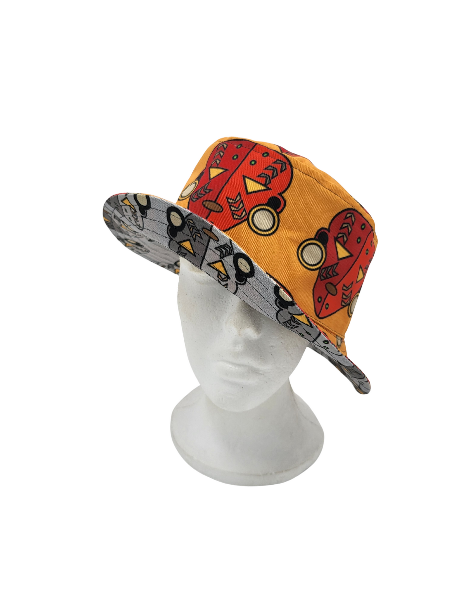 Tribal 1/Tribal 2 Unisex Reversible Bucket Hat