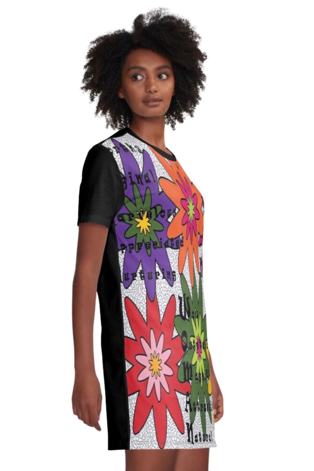WOMAN © Graphic T-Shirt Dress