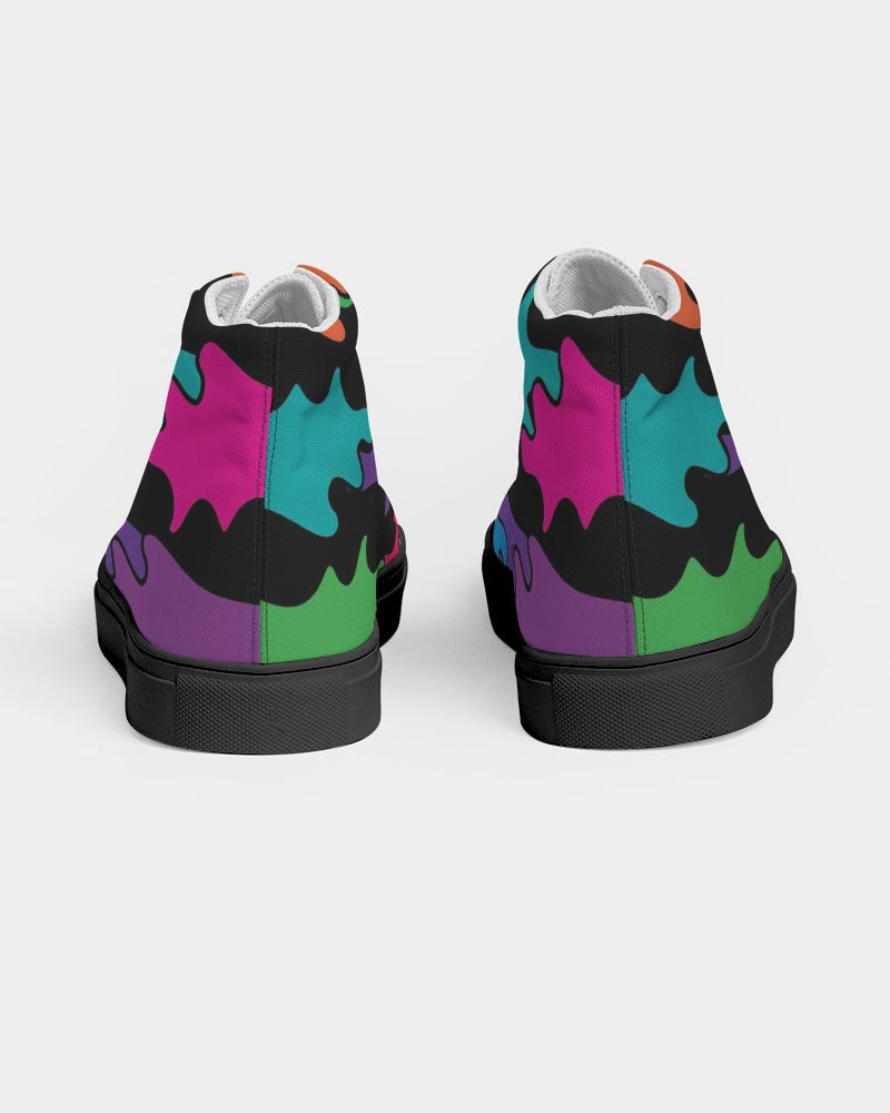 New Dawn 4 © Men's High-Top Canvas Shoe