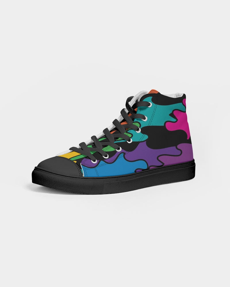 New Dawn 4 © Women's High-Top Canvas Shoe