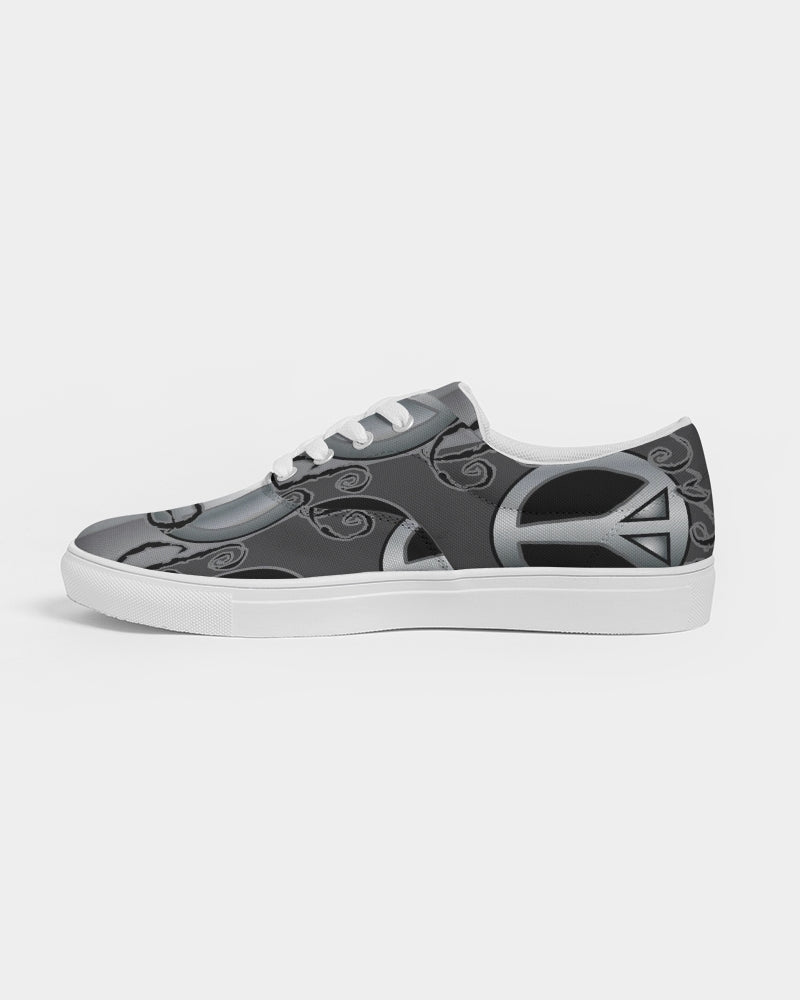 Peace 2 © Women's Lace Up Canvas Shoe