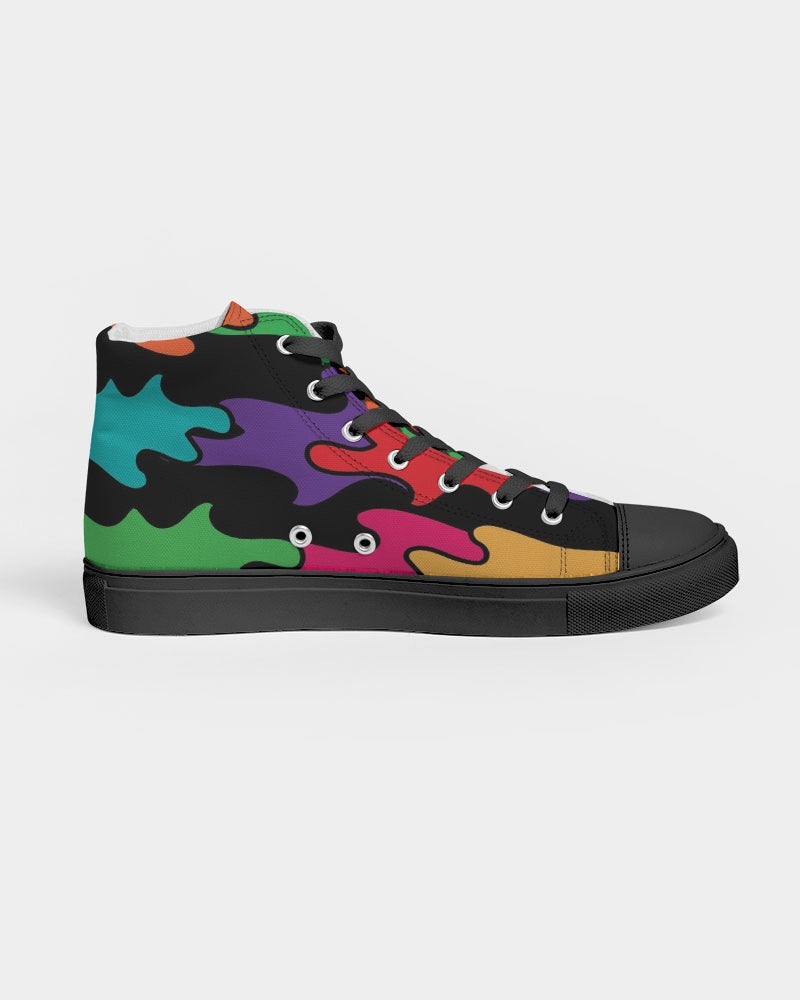 New Dawn 4 © Men's High-Top Canvas Shoe