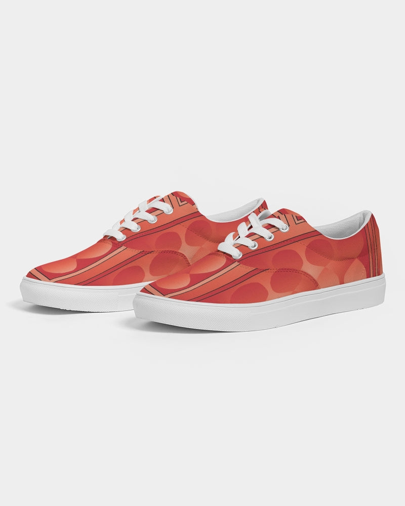 NYFW 2023 Infinity 17 © Women's Lace Up Canvas Shoe