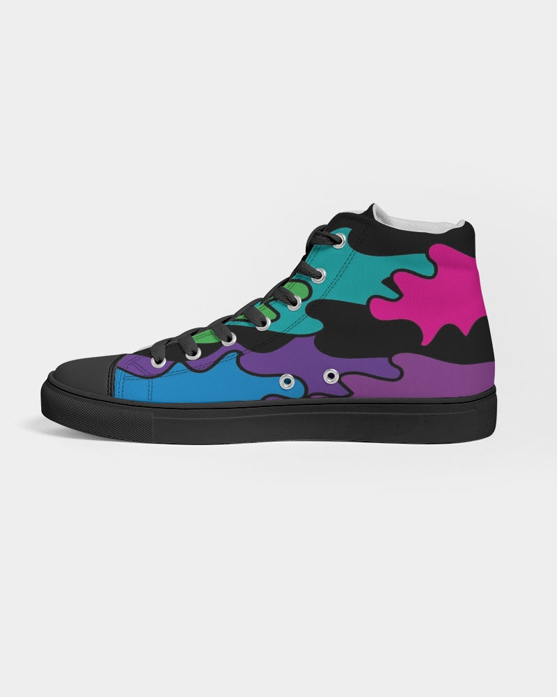 New Dawn 4 © Women's High-Top Canvas Shoe