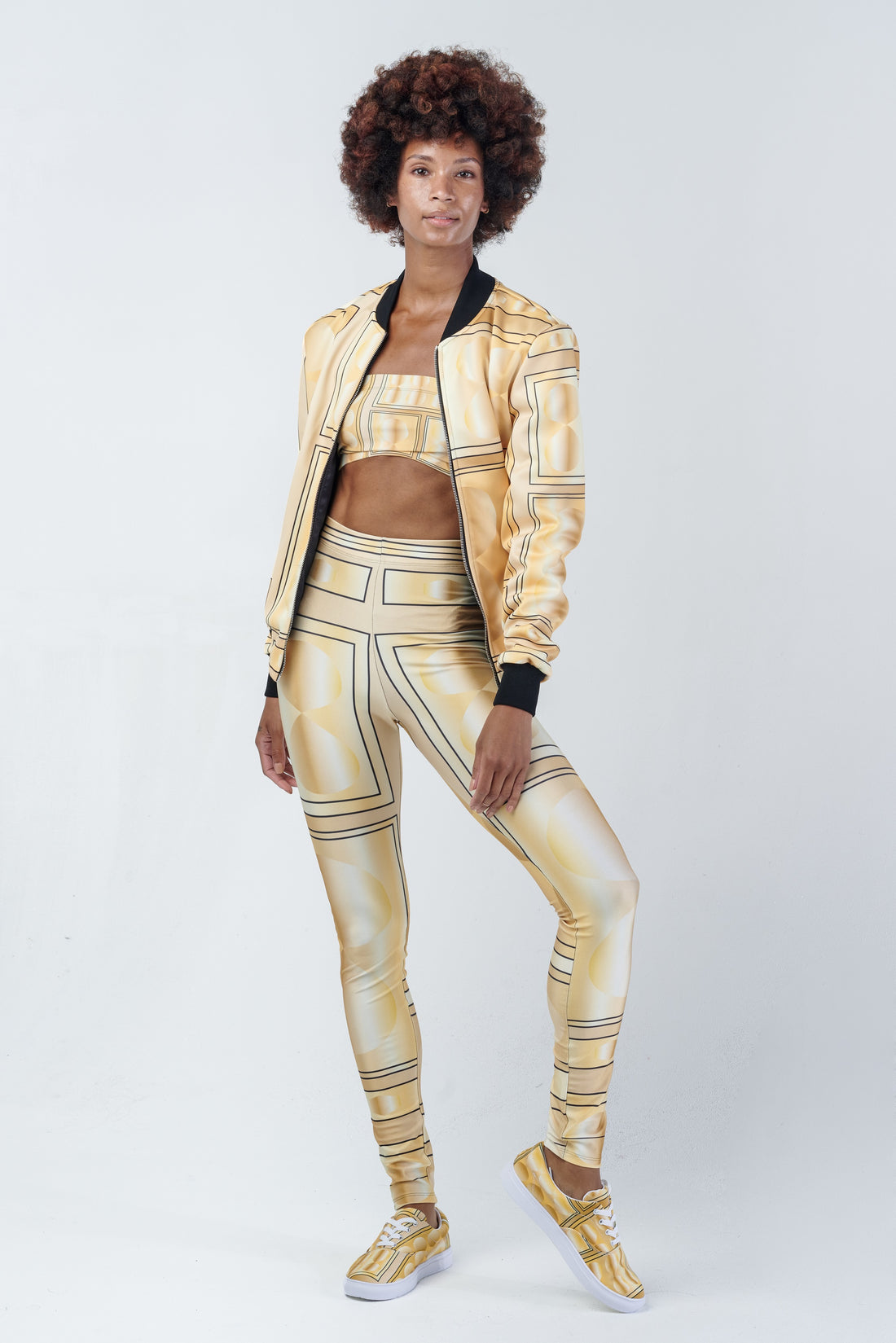 skcreations llc, infinity collection, athleisure, athleisure wear, haute living magazine, nyfw collection, ss2023 collection, activewear, sharon a. keyser, fashion designer, black designer, wearable art