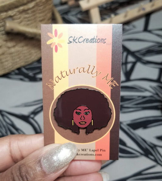 New! Our Naturally ME 4 © Lapel Pin