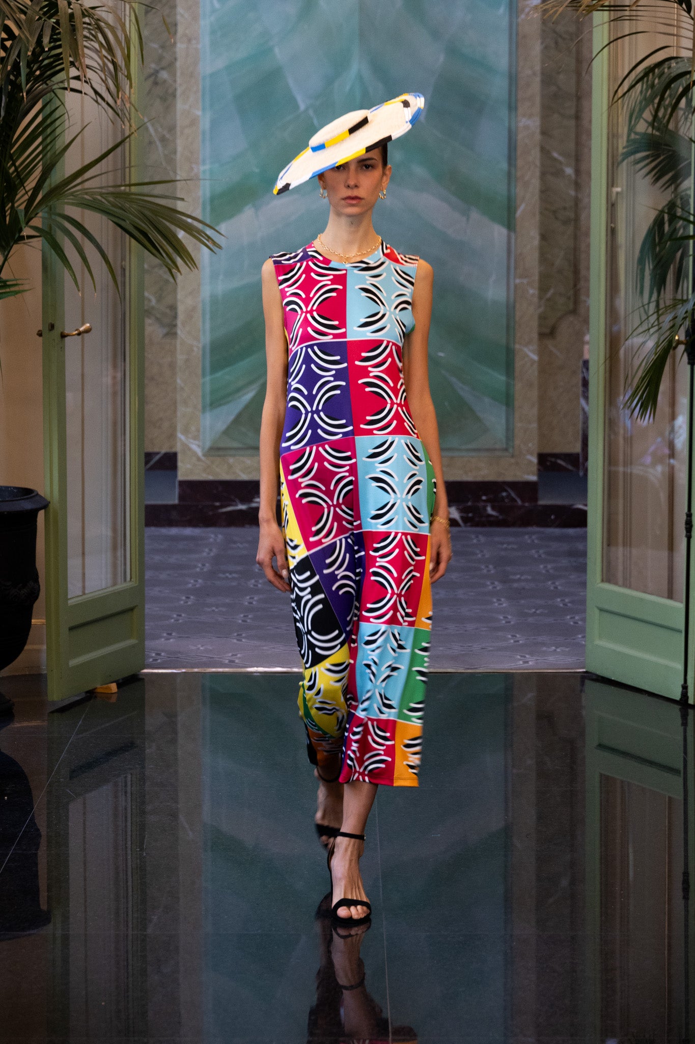 Island Vibes Flared Maxi Dress