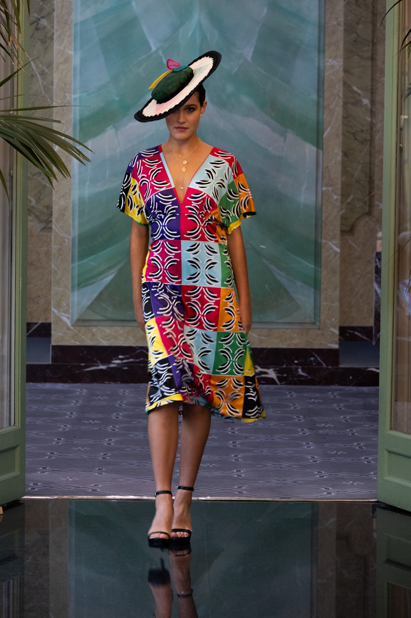 Island Vibes Flowy Sleeves Dress