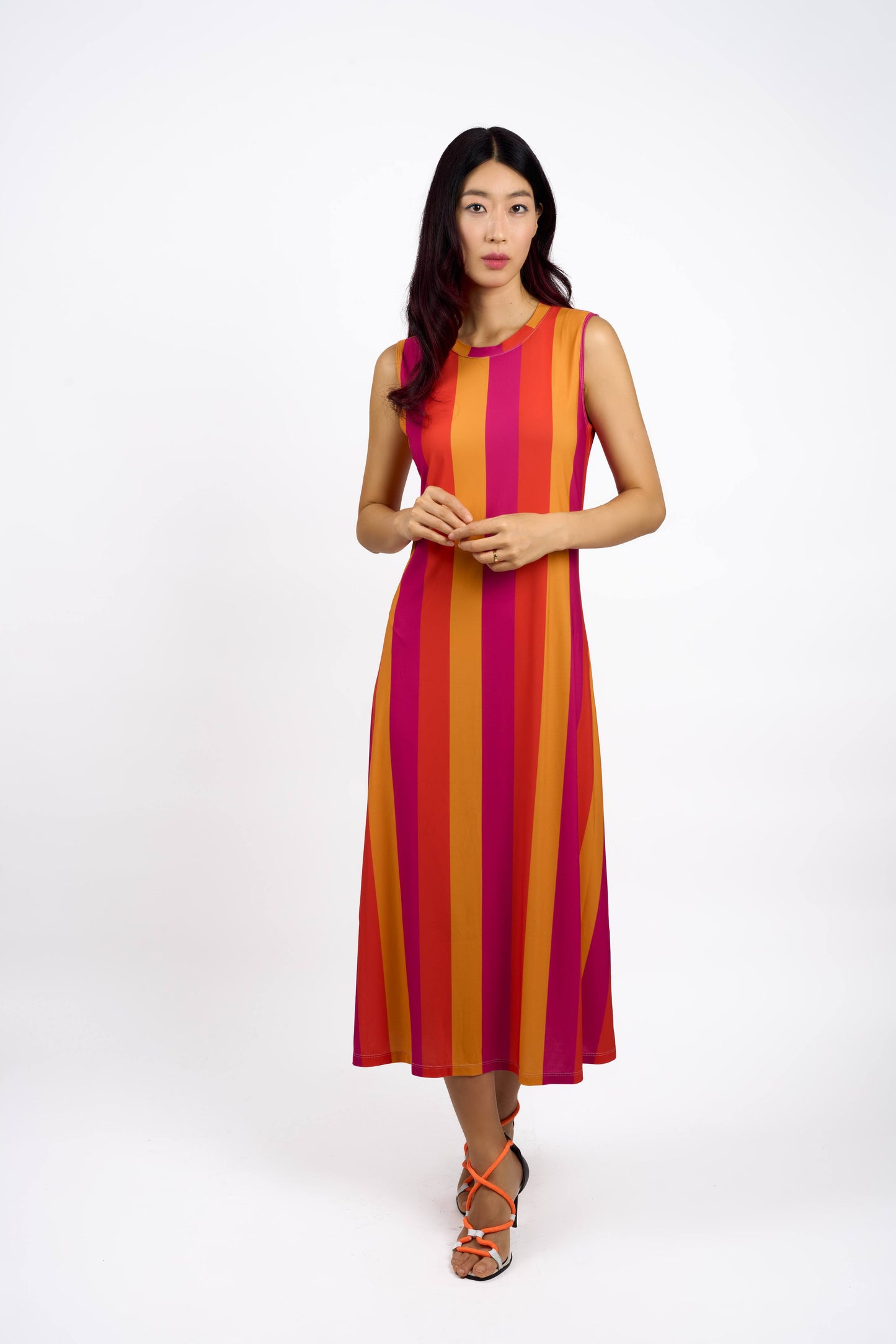 Chica Flared Maxi Dress
