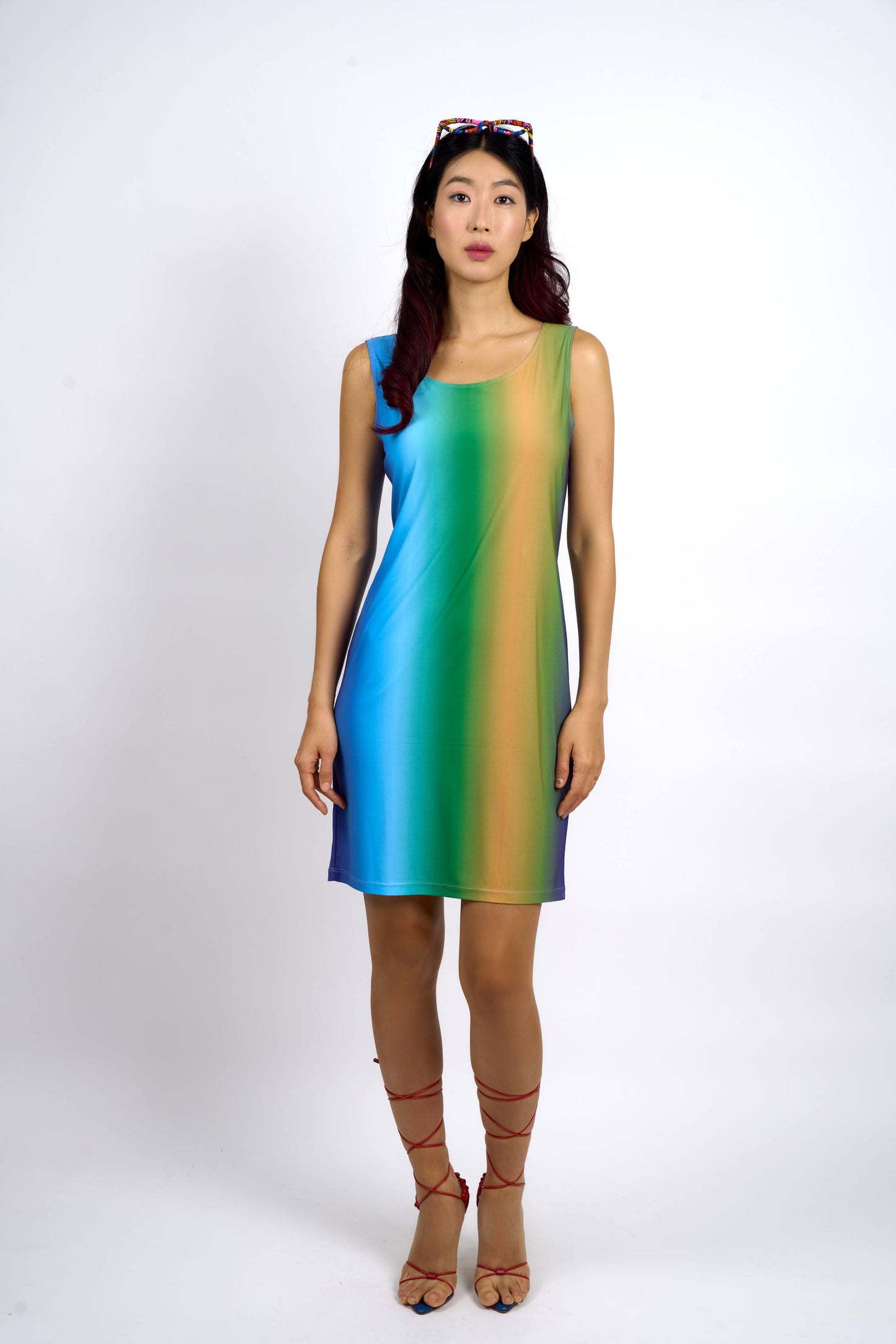 Sea Breeze A-Line Dress